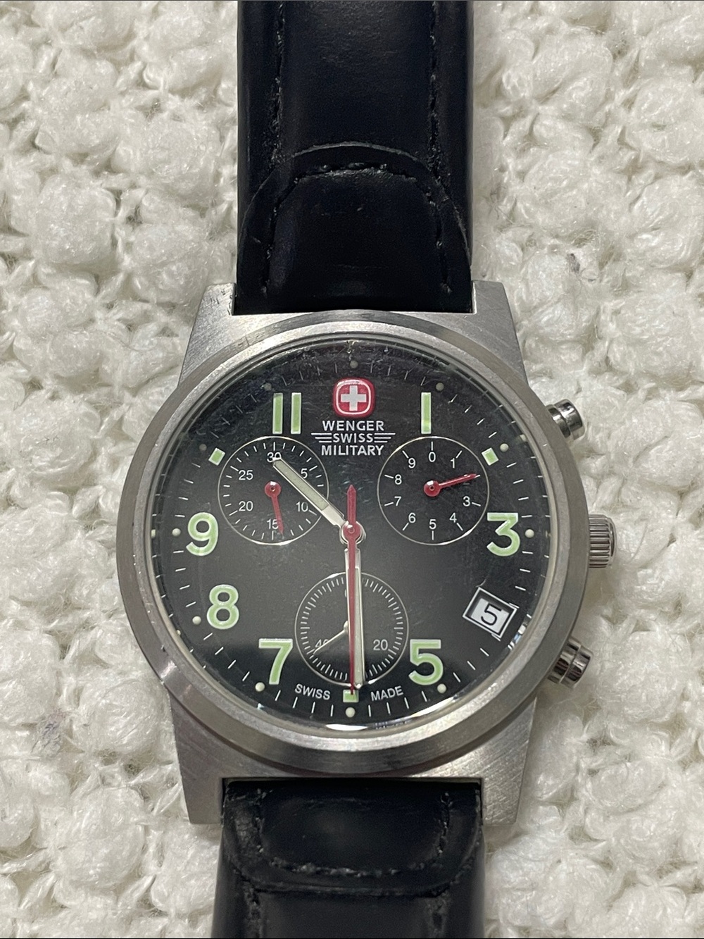 Lot of 5 Seiko & Swiss Watches - Currently Not Working - Picture 10 of 11